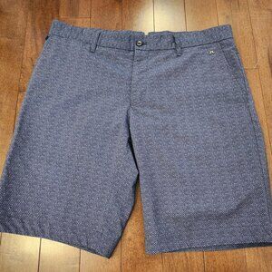 J. Lindeberg Sweeden - Men's Athletic Shorts - Blue/Grey